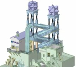De waterval van Escher in SpaceClaim